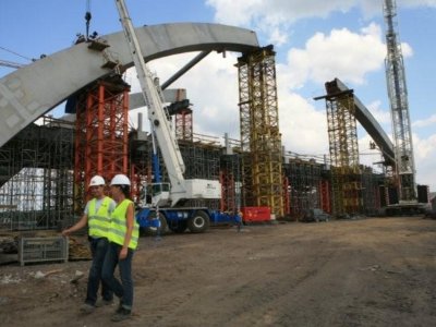 Węzeł Sośnica na skrzyżowaniu autostrad A1 i A4