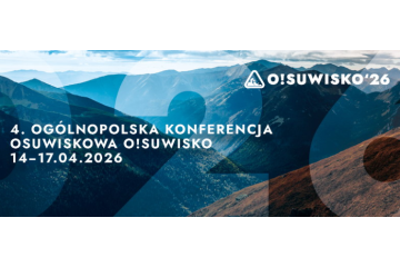 Jesteśmy partnerem Ogólnopolskiej Konferencji Osuwiskowej O!SUWISKO